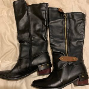 No Name Black boots sz 9